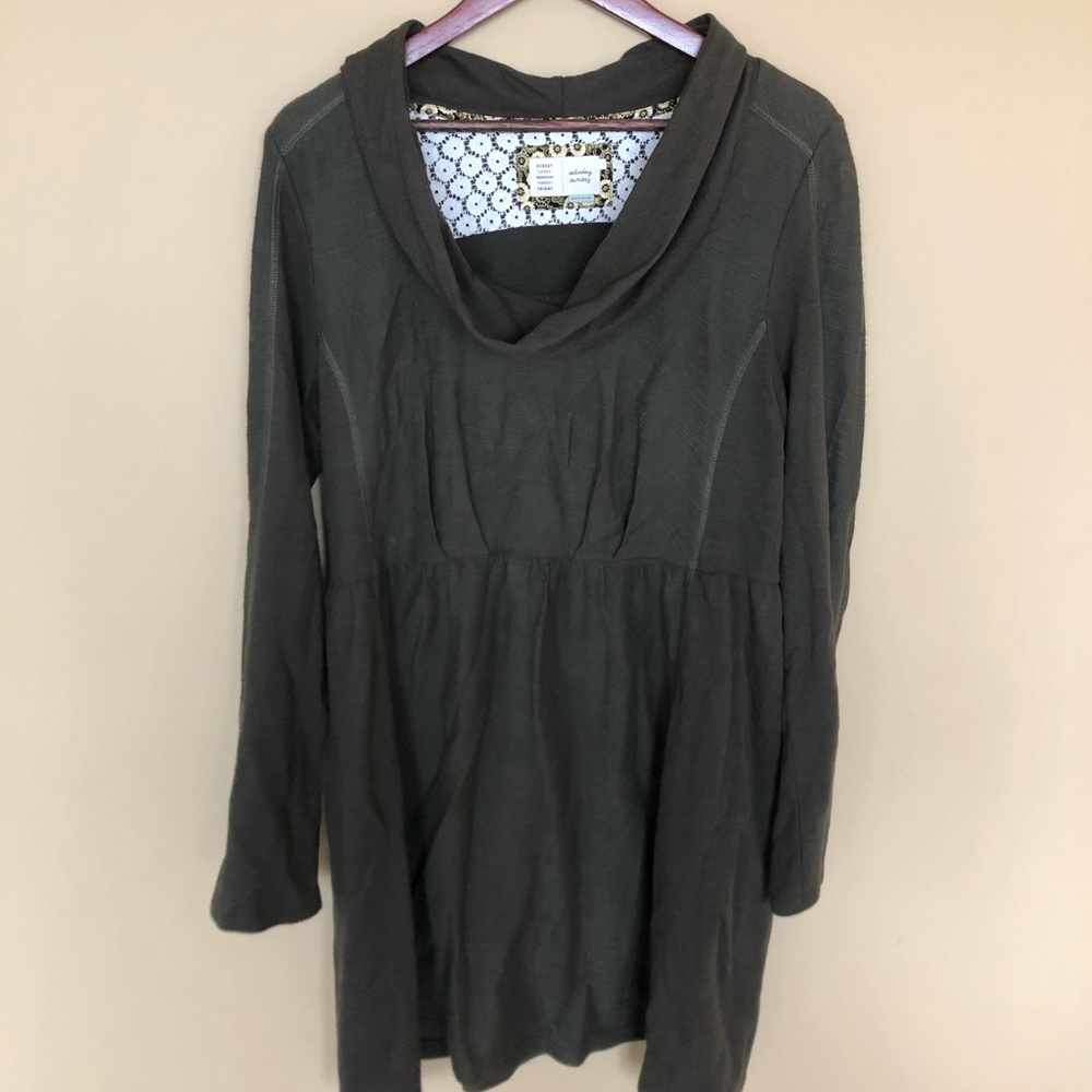 Anthropologie Cowl Neck Dress